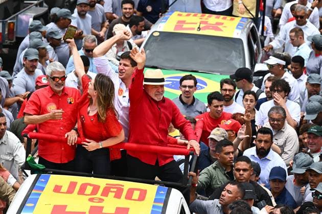Brazilian Presidential Election Campaign PHOTOPQR OUEST FRANCE Franck Dubray Recife September 25, 2026 Report from Recife, Brazil, on the presidential election campaign, featuring a march and rally by President and candidate Lula (Luiz Inácio Lula da Silva), with the mayor of Recife Joao Campos Photo by Franck Dubray: Presidential election campaign in Brazil on September 25, 2026, in Recife, France  Copyright: xPHOTOPQR OUESTxFRANCE MAXPPPxFranckxDubrayx 20260925OFR9379 20260925OFR9379