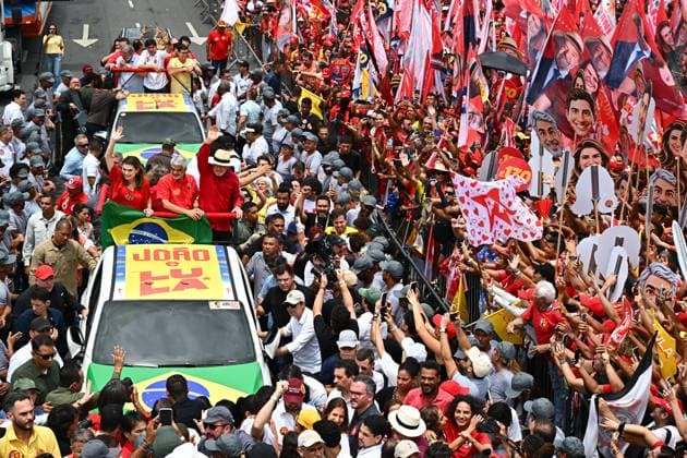 Brazilian Presidential Election Campaign PHOTOPQR OUEST FRANCE Franck Dubray Recife September 25, 2026 Report from Recife, Brazil, on the presidential election campaign, featuring a march and rally by President and candidate Lula (Luiz Inácio Lula da Silva), with the mayor of Recife Joao Campos Photo by Franck Dubray: Presidential election campaign in Brazil on September 25, 2026, in Recife, France  Copyright: xPHOTOPQR OUESTxFRANCE MAXPPPxFranckxDubrayx 20260925OFR9381 20260925OFR9381
