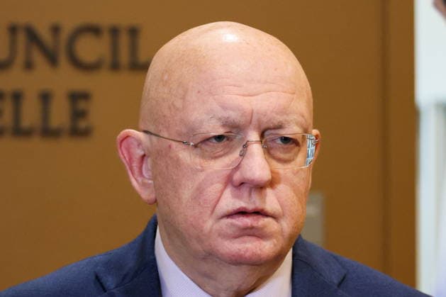 USA, NEW YORK CITY - SEPTEMBER 25, 2026: Vasily Nebenzya, Russia s Permanent Representative to the United Nations, is seen before a meeting of Russia s Foreign Minister Sergei Lavrov and Uganda s Vice President Jessica Alupo on the sidelines of the 2026 High-level Week as part of the 81st session of the UN General Assembly. Russian Ministry of Foreign Affa  98315709