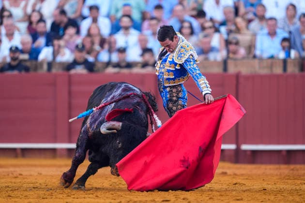 Second Subscription Bullfight of the San Miguel Fair in Seville: José María Manzanares during the second subscription bullfight of the San Miguel Fair at the Real Maestranza de Caballería on September 25, 2026, in Seville, Andalusia, Spain José María Manzanares, Alejandro Talavante, and Juan Ortega fought bulls from Puerto de San Lorenzo and Ventana de San Lorenzo during the first subscription bullfight of the San Miguel Fair on September 25, 2026, in Seville, Andalusia, Spain Copyright: xJoaquinxCorcherox 7800442