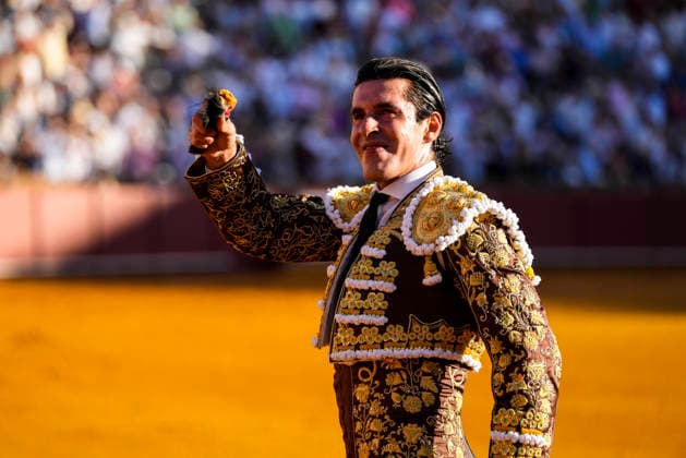 Second Subscription Bullfight of the San Miguel Fair in Seville: Alejandro Talavante during the second subscription bullfight of the San Miguel Fair at the Real Maestranza de Caballería on September 25, 2026, in Seville, Andalusia, Spain José María Manzanares, Alejandro Talavante, and Juan Ortega fought bulls from Puerto de San Lorenzo and Ventana de San Lorenzo during the first subscription bullfight of the San Miguel Fair on September 25, 2026, in Seville, Andalusia, Spain Copyright: xJoaquinxCorcherox 7800451