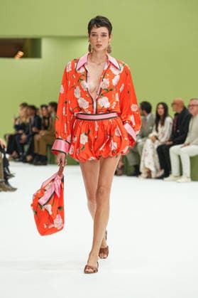 IPA88969502 - Milan, Milan Women™s Fashion Week Spring Summer 2027 - Women™s Fashion, Spring Summer 2027 - Luisa Spagnoli fashion show - runway pictured: models  Copyright: xRiccardoxGIordanox xRiccardoxGiordano IPAx IPA88969502
