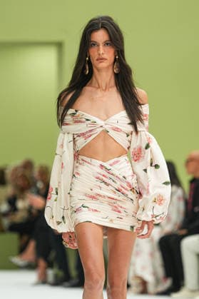 IPA88969518 - Milan, Milan Women™s Fashion Week Spring Summer 2027 - Women™s Fashion, Spring Summer 2027 - Luisa Spagnoli fashion show - runway In the photo: models  Copyright: xRiccardoxGIordanox xRiccardoxGiordano IPAx IPA88969518