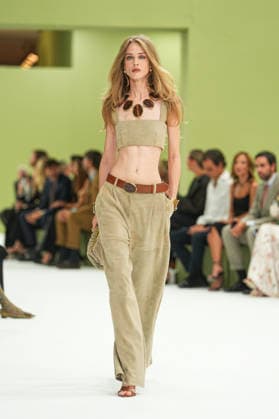 IPA88969686 - Milan, Milan Women™s Fashion Week Spring Summer 2027 - Women™s Fashion, Spring Summer 2027 - Luisa Spagnoli fashion show - runway Pictured: models  Copyright: xRiccardoxGIordanox xRiccardoxGiordano IPAx IPA88969686