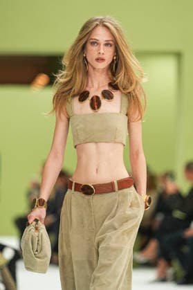 IPA88969688 - Milan, Milan Women™s Fashion Week Spring Summer 2027 - Women™s Fashion, Spring Summer 2027 - Luisa Spagnoli fashion show - runway Pictured: models  Copyright: xRiccardoxGIordanox xRiccardoxGiordano IPAx IPA88969688