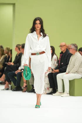 IPA88969697 - Milan, Milan Women™s Fashion Week Spring Summer 2027 - Women™s Fashion, Spring Summer 2027 - Luisa Spagnoli fashion show - runway In the photo: models  Copyright: xRiccardoxGIordanox xRiccardoxGiordano IPAx IPA88969697