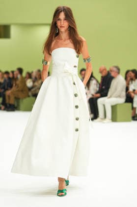 IPA88969700 - Milan, Milan Women™s Fashion Week Spring Summer 2027 - Women™s Fashion, Spring Summer 2027 - Luisa Spagnoli fashion show - runway Pictured: models  Copyright: xRiccardoxGIordanox xRiccardoxGiordano IPAx IPA88969700
