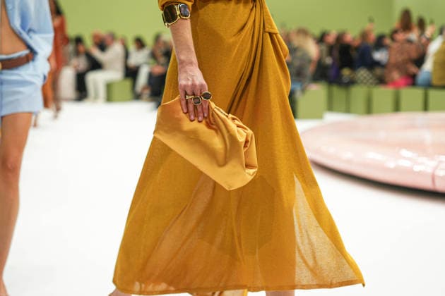 IPA88969733 - Milan, Milan Women™s Fashion Week Spring Summer 2027 - Women™s Fashion, Spring Summer 2027 - Luisa Spagnoli fashion show - runway in the photo: models  Copyright: xRiccardoxGIordanox xRiccardoxGiordano IPAx IPA88969733