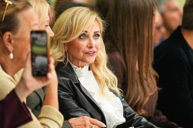 IPA88969884 - Milan, Milan Women™s Fashion Week Spring Summer 2027 - Women™s Fashion, Spring Summer 2027 - Luisa Spagnoli fashion show - runway pictured: Marina Di Guardo  Copyright: xRiccardoxGIordanox xRiccardoxGiordano IPAx IPA88969884