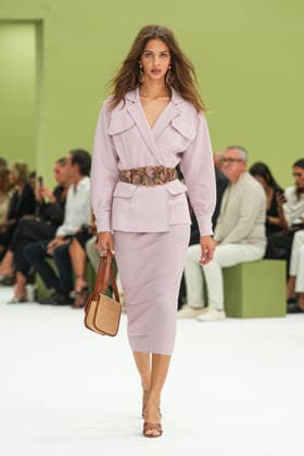 IPA88969560 - Milan, Milan Women™s Fashion Week Spring Summer 2027 - Women™s Fashion, Spring Summer 2027 - Luisa Spagnoli fashion show - runway in the photo: models  Copyright: xRiccardoxGIordanox xRiccardoxGiordano IPAx IPA88969560