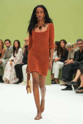 IPA88969595 - Milan, Milan Women™s Fashion Week Spring Summer 2027 - Women™s Fashion, Spring Summer 2027 - Luisa Spagnoli fashion show - runway pictured: models  Copyright: xRiccardoxGIordanox xRiccardoxGiordano IPAx IPA88969595