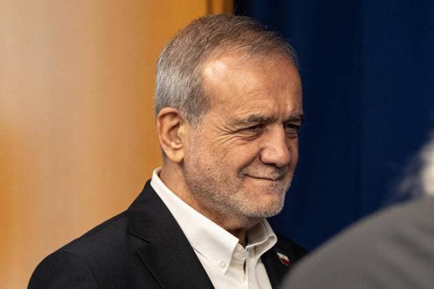 September 25, 2026, Bronx, New York, USA: Dr. Masoud Pezeshkian, President of Islamic Republic of Iran meets with The Secretary-General Antonio Guterres at United Nations Headquarters in New York, NY on September 25, 2026. Bronx USA - ZUMAr339 20260925_znp_r339_038 Copyright: xLevxRadinx