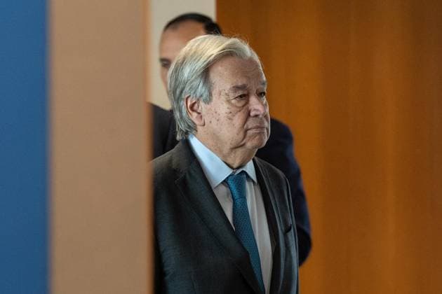 September 25, 2026, Bronx, New York, USA: The Secretary-General Antonio Guterres meets with Dr. Masoud Pezeshkian, President of Islamic Republic of Iran at United Nations Headquarters in New York, NY on September 25, 2026. Bronx USA - ZUMAr339 20260925_znp_r339_033 Copyright: xLevxRadinx