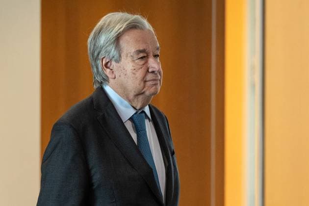 September 25, 2026, Bronx, New York, USA: The Secretary-General Antonio Guterres meets with Dr. Masoud Pezeshkian, President of Islamic Republic of Iran at United Nations Headquarters in New York, NY on September 25, 2026. Bronx USA - ZUMAr339 20260925_znp_r339_034 Copyright: xLevxRadinx
