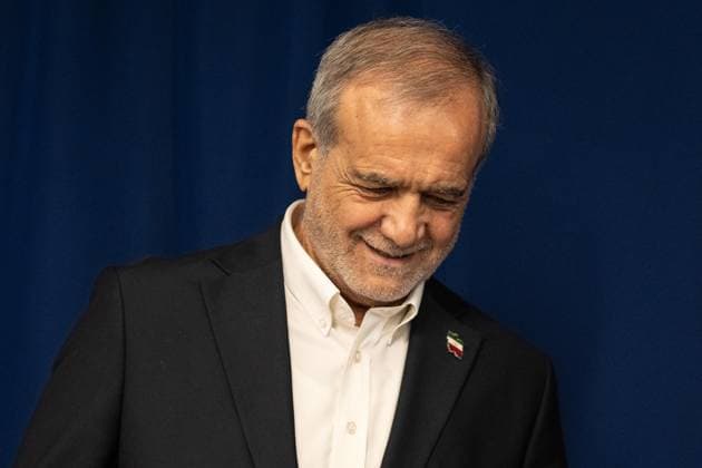 September 25, 2026, Bronx, New York, USA: Dr. Masoud Pezeshkian, President of Islamic Republic of Iran meets with The Secretary-General Antonio Guterres at United Nations Headquarters in New York, NY on September 25, 2026. Bronx USA  - ZUMAr339 20260925_znp_r339_039 Copyright: xLevxRadinx