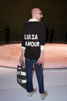 IPA88970414 - Milan, Milan Women™s Fashion Week Spring Summer 2027 - Women™s Fashion, Spring Summer 2027 - Luisa Spagnoli fashion show - front row Pictured: Mattia Boffi Valagussa  Copyright: xRiccardoxGIordanox xRiccardoxGiordano IPAx IPA88970414