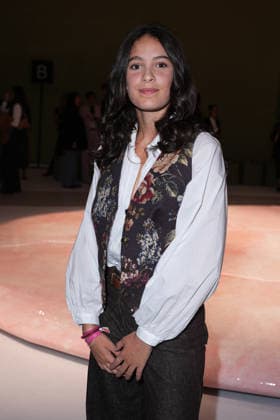 IPA88970487 - Milan, Milan Women™s Fashion Week Spring Summer 2027 - Women™s Fashion, Spring Summer 2027 - Luisa Spagnoli fashion show - front row in the photo: guest  Copyright: xRiccardoxGIordanox xRiccardoxGiordano IPAx IPA88970487
