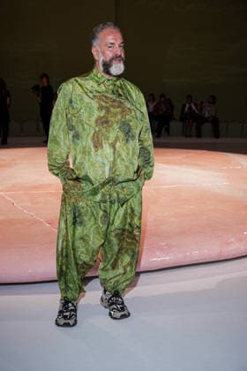 IPA88970490 - Milan, Milan Women™s Fashion Week Spring Summer 2027 - Women™s Fashion, Spring Summer 2027 - Luisa Spagnoli fashion show - front row Pictured: Simone Guidarelli  Copyright: xRiccardoxGIordanox xRiccardoxGiordano IPAx IPA88970490