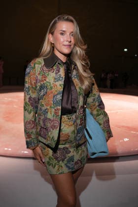 IPA88970566 - Milan, Milan Women™s Fashion Week Spring Summer 2027 - Women™s Fashion, Spring Summer 2027 - Luisa Spagnoli fashion show - front row Pictured: guest  Copyright: xRiccardoxGIordanox xRiccardoxGiordano IPAx IPA88970566