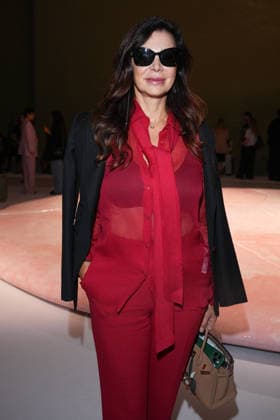 IPA88970574 - Milan, Milan Women™s Fashion Week Spring Summer 2027 - Women™s Fashion, Spring Summer 2027 - Luisa Spagnoli fashion show - front row pictured: guest  Copyright: xRiccardoxGIordanox xRiccardoxGiordano IPAx IPA88970574