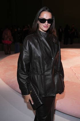 IPA88970622 - Milan, Milan Women™s Fashion Week Spring Summer 2027 - Women™s Fashion, Spring Summer 2027 - Luisa Spagnoli fashion show - front row in the photo: guest  Copyright: xRiccardoxGIordanox xRiccardoxGiordano IPAx IPA88970622