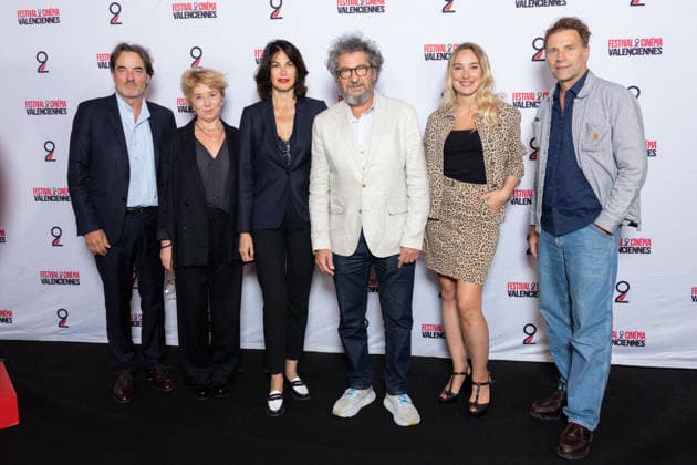 16th Festival 2 Valenciennes - Day 1 Denis imbert, Blandine Lenoir, Helena Noguerra, Radu Mihaileanu, Déborah Francois, Thomas Jouannet attends the opening ceremony photocall the 16th Valenciennes Film Festival - Day 1 on September 25, 2026 in Valenciennes, France. Photo by Nasser Berzane ABACAPRESS.COM Valenciennes France  Copyright: xBerzanexNasser ABACAx