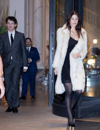 MFW Spring Summer 2027 Homer Gere, Camila Morrone MP MILAN, ITALY - SEPTEMBER 25: Homer Gere, Camila Morrone are going to Gucci after party during the Milan Fashion Week - Womenswear Spring Summer 2027 on September 24, 2026 in Milan, Italy. Photo by Marco Piovanotto Abacapress.com Milan Italy  Copyright: xPiovanottoxMarco ABACAx