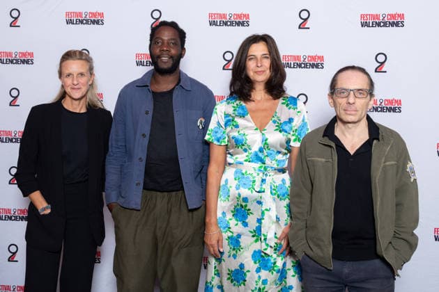 16th Festival 2 Valenciennes - Day 1 Elsa Amiel, Makita Samba, Helene Milano, Jean-Baptiste Thoret attends the opening ceremony photocall the 16th Valenciennes Film Festival - Day 1 on September 25, 2026 in Valenciennes, France. Photo by Nasser Berzane ABACAPRESS.COM Valenciennes France  Copyright: xBerzanexNasser ABACAx