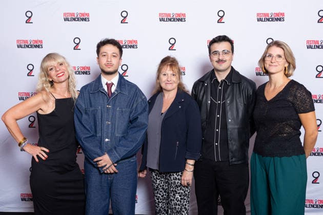 16th Festival 2 Valenciennes - Day 1 Sophie Rosemont, Ruben, Nathalie Jacquet, Adam Sanchez, Lois Delacotte attends the opening ceremony photocall the 16th Valenciennes Film Festival - Day 1 on September 25, 2026 in Valenciennes, France. Photo by Nasser Berzane ABACAPRESS.COM Valenciennes France  Copyright: xBerzanexNasser ABACAx