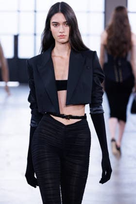 IPA88972539 - Milan, Milan Women™s Fashion Week Spring Summer 2027 - Women™s Fashion, Spring Summer 2027 - Elisabetta Franchi fashion show - fashion show - Pictured: model  Copyright: xCinziaxCamelax xx IPA88972539