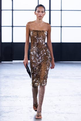 IPA88972572 - Milan, Milan Women™s Fashion Week Spring Summer 2027 - Women™s Fashion, Spring Summer 2027 - Elisabetta Franchi fashion show - fashion show - Pictured: model  Copyright: xCinziaxCamelax xx IPA88972572