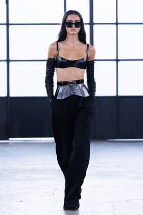 IPA88972589 - Milan, Milan Women™s Fashion Week Spring Summer 2027 - Women™s Fashion, Spring Summer 2027 - Elisabetta Franchi fashion show - fashion show - Pictured: model  Copyright: xCinziaxCamelax xx IPA88972589