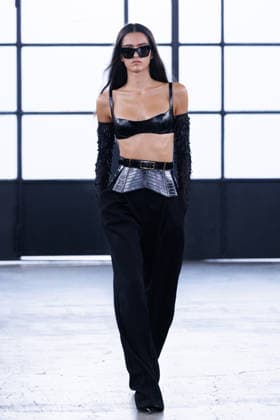 IPA88972592 - Milan, Milan Women™s Fashion Week Spring Summer 2027 - Women™s Fashion, Spring Summer 2027 - Elisabetta Franchi fashion show - fashion show - Pictured: model  Copyright: xCinziaxCamelax xx IPA88972592