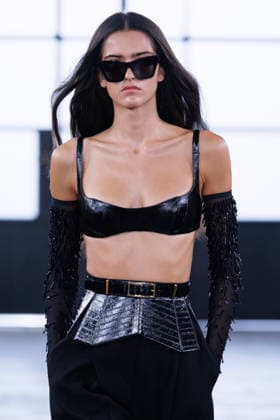 IPA88972594 - Milan, Milan Women™s Fashion Week Spring Summer 2027 - Women™s Fashion, Spring Summer 2027 - Elisabetta Franchi fashion show - fashion show - Pictured: model  Copyright: xCinziaxCamelax xx IPA88972594