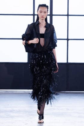 IPA88972597 - Milan, Milan Women™s Fashion Week Spring Summer 2027 - Women™s Fashion, Spring Summer 2027 - Elisabetta Franchi fashion show - fashion show - Pictured: model  Copyright: xCinziaxCamelax xx IPA88972597