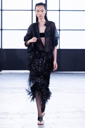 IPA88972599 - Milan, Milan Women™s Fashion Week Spring Summer 2027 - Women™s Fashion, Spring Summer 2027 - Elisabetta Franchi fashion show - fashion show - Pictured: model  Copyright: xCinziaxCamelax xx IPA88972599