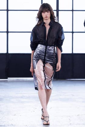 IPA88972616 - Milan, Milan Women™s Fashion Week Spring Summer 2027 - Women™s Fashion, Spring Summer 2027 - Elisabetta Franchi fashion show - fashion show - Pictured: model  Copyright: xCinziaxCamelax xx IPA88972616
