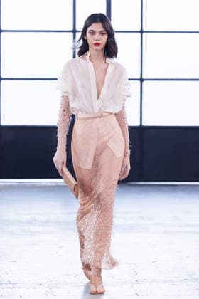 IPA88972630 - Milan, Milan Women™s Fashion Week Spring Summer 2027 - Women™s Fashion, Spring Summer 2027 - Elisabetta Franchi fashion show - fashion show - Pictured: model  Copyright: xCinziaxCamelax xx IPA88972630
