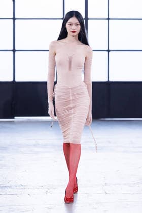 IPA88972677 - Milan, Milan Women™s Fashion Week Spring Summer 2027 - Women™s Fashion, Spring Summer 2027 - Elisabetta Franchi fashion show - fashion show - Pictured: model  Copyright: xCinziaxCamelax xx IPA88972677