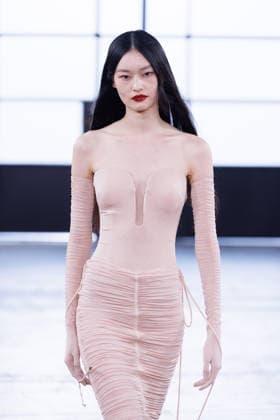 IPA88972679 - Milan, Milan Women™s Fashion Week Spring Summer 2027 - Women™s Fashion, Spring Summer 2027 - Elisabetta Franchi fashion show - fashion show - Pictured: model  Copyright: xCinziaxCamelax xx IPA88972679