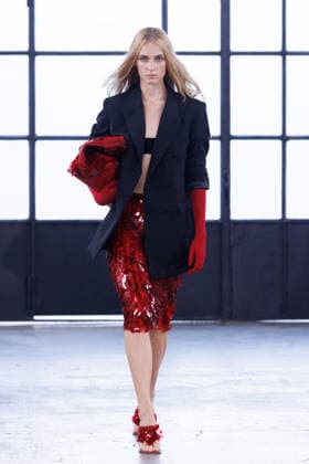 IPA88972725 - Milan, Milan Women™s Fashion Week Spring Summer 2027 - Women™s Fashion, Spring Summer 2027 - Elisabetta Franchi fashion show - fashion show - Pictured: model  Copyright: xCinziaxCamelax xx IPA88972725