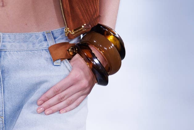 IPA88972806 - Milan, Milan Women™s Fashion Week Spring Summer 2027 - Women™s Fashion, Spring Summer 2027 - Elisabetta Franchi fashion show - fashion show - Pictured: detail.  Copyright: xCinziaxCamelax xx IPA88972806