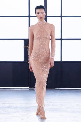 IPA88972626 - Milan, Milan Women™s Fashion Week Spring Summer 2027 - Women™s Fashion, Spring Summer 2027 - Elisabetta Franchi fashion show - fashion show - Pictured: model  Copyright: xCinziaxCamelax xx IPA88972626