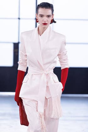 IPA88972660 - Milan, Milan Women™s Fashion Week Spring Summer 2027 - Women™s Fashion, Spring Summer 2027 - Elisabetta Franchi fashion show - fashion show - Pictured: model  Copyright: xCinziaxCamelax xx IPA88972660