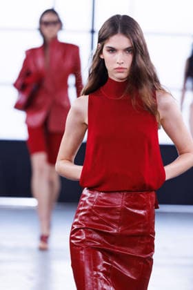 IPA88972689 - Milan, Milan Women™s Fashion Week Spring Summer 2027 - Women™s Fashion, Spring Summer 2027 - Elisabetta Franchi fashion show - fashion show - Pictured: model  Copyright: xCinziaxCamelax xx IPA88972689