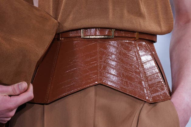 IPA88972844 - Milan, Milan Women™s Fashion Week Spring Summer 2027 - Women™s Fashion, Spring Summer 2027 - Elisabetta Franchi fashion show - fashion show - Pictured: detail.  Copyright: xCinziaxCamelax xx IPA88972844