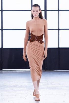 IPA88972871 - Milan, Milan Women™s Fashion Week Spring Summer 2027 - Women™s Fashion, Spring Summer 2027 - Elisabetta Franchi fashion show - fashion show - Pictured: model  Copyright: xCinziaxCamelax xx IPA88972871