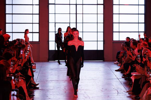 IPA88972930 - Milan, Milan Women™s Fashion Week Spring Summer 2027 - Women™s Fashion, Spring Summer 2027 - Elisabetta Franchi fashion show - fashion show - Pictured: models, finale.  Copyright: xCinziaxCamelax xx IPA88972930