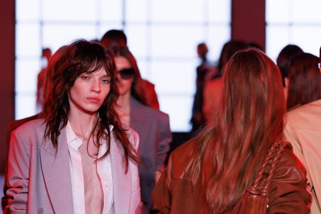 IPA88972938 - Milan, Milan Women™s Fashion Week Spring Summer 2027 - Women™s Fashion, Spring Summer 2027 - Elisabetta Franchi fashion show - fashion show - Pictured: models, finale.  Copyright: xCinziaxCamelax xx IPA88972938
