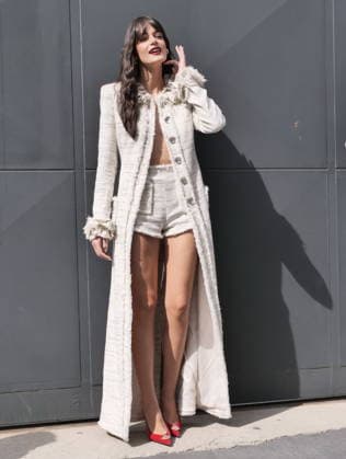 IPA88973644 - Milan, Milan Women s Fashion Week: Spring Summer 2026 2027 - Women s Fashion, Spring Summer 2026–2027, Blumarine fashion show—Pictured: Ginevra Ferro  Copyright: xLucaxPontix xLucaPonti IpaAgencyx IPA88973644